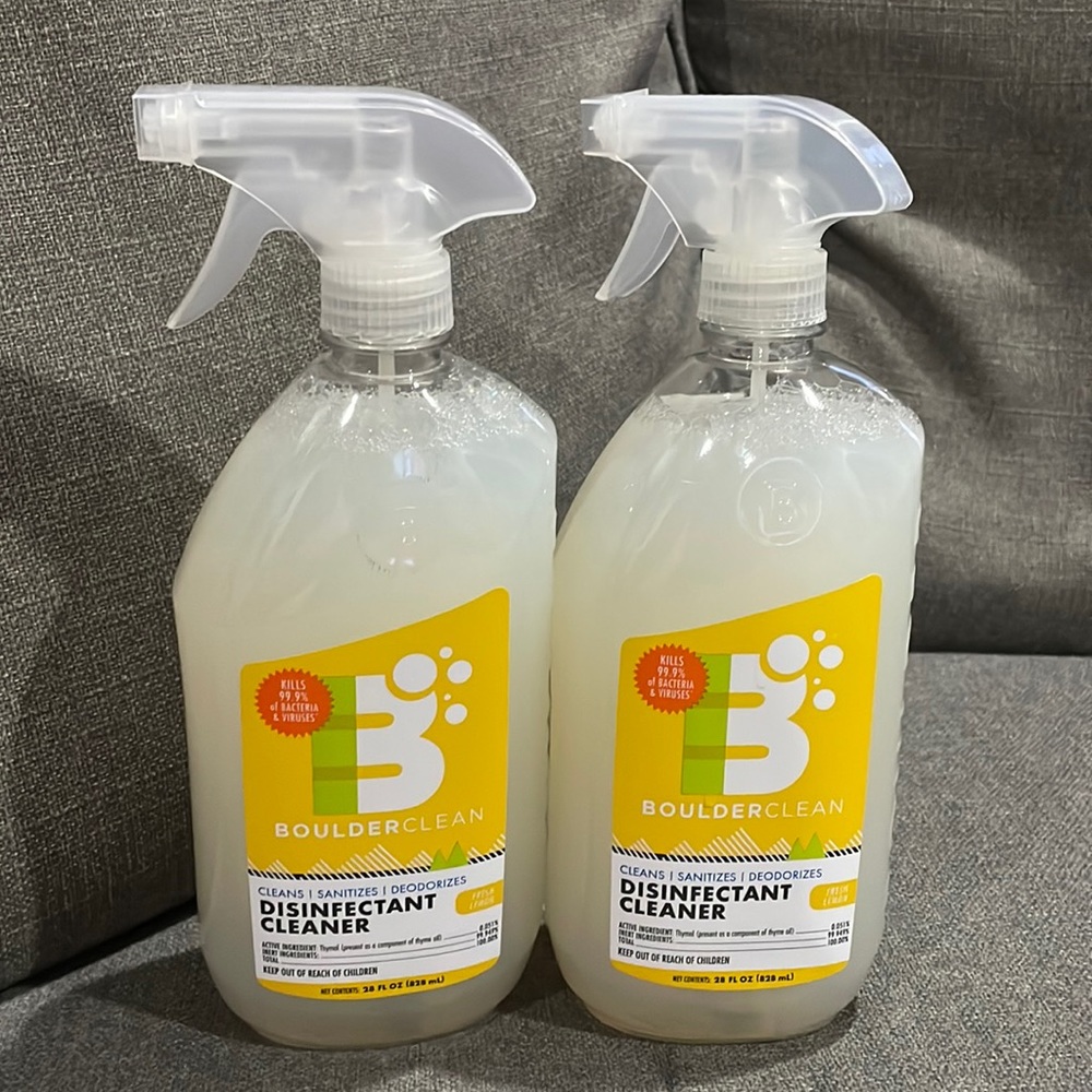 COPY - Boulder BoulderClean Disinfectant Cleaner lemon scent